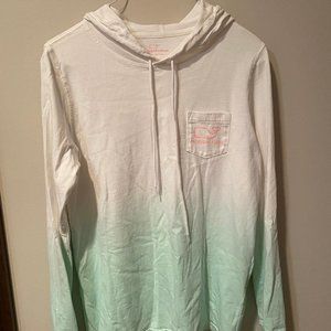 Vineyard Vines Mint & Pink Hoodie